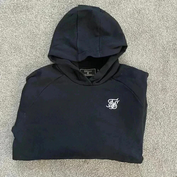 SikSilk Overhead Hoodie - Black - Picture 6 of 6